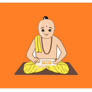 dukan me pujan ke liye pandit ji